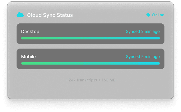 cloudSync